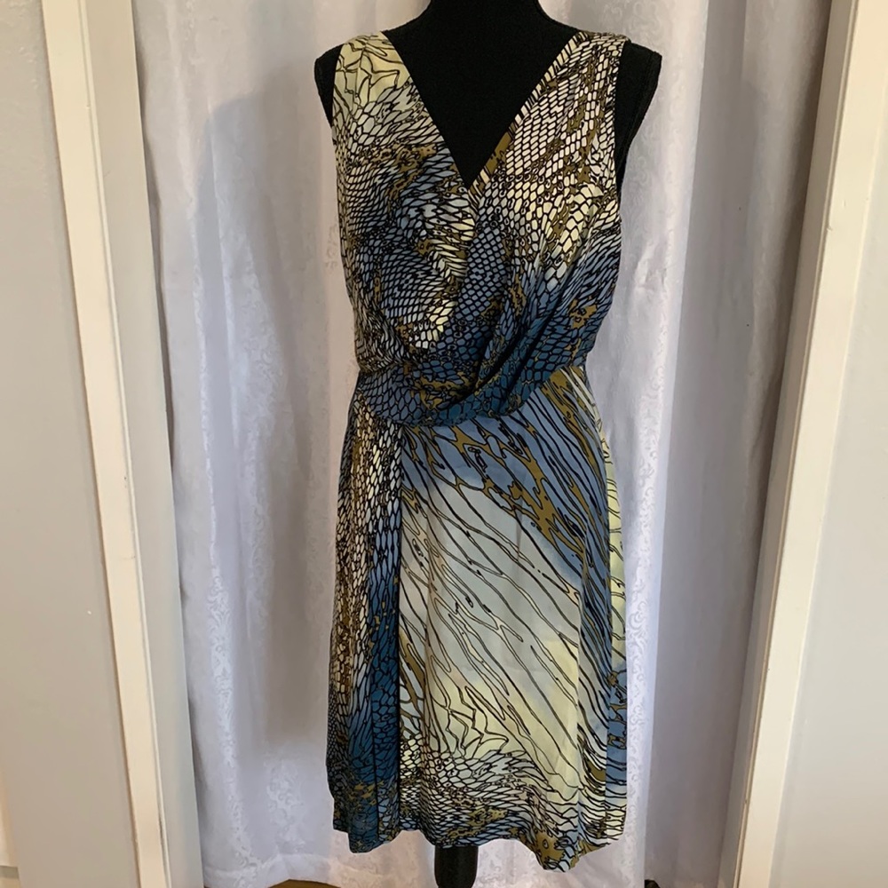 ANNE KLEIN SILK DRESS Sz: 6